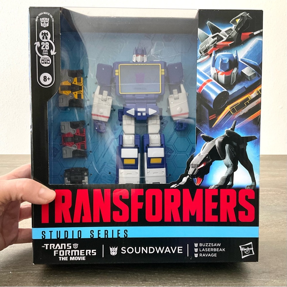 Transformers Studio Series 86 Soundwave NIB